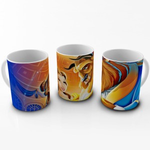 Caneca A Bela e a Fera - Mod.01